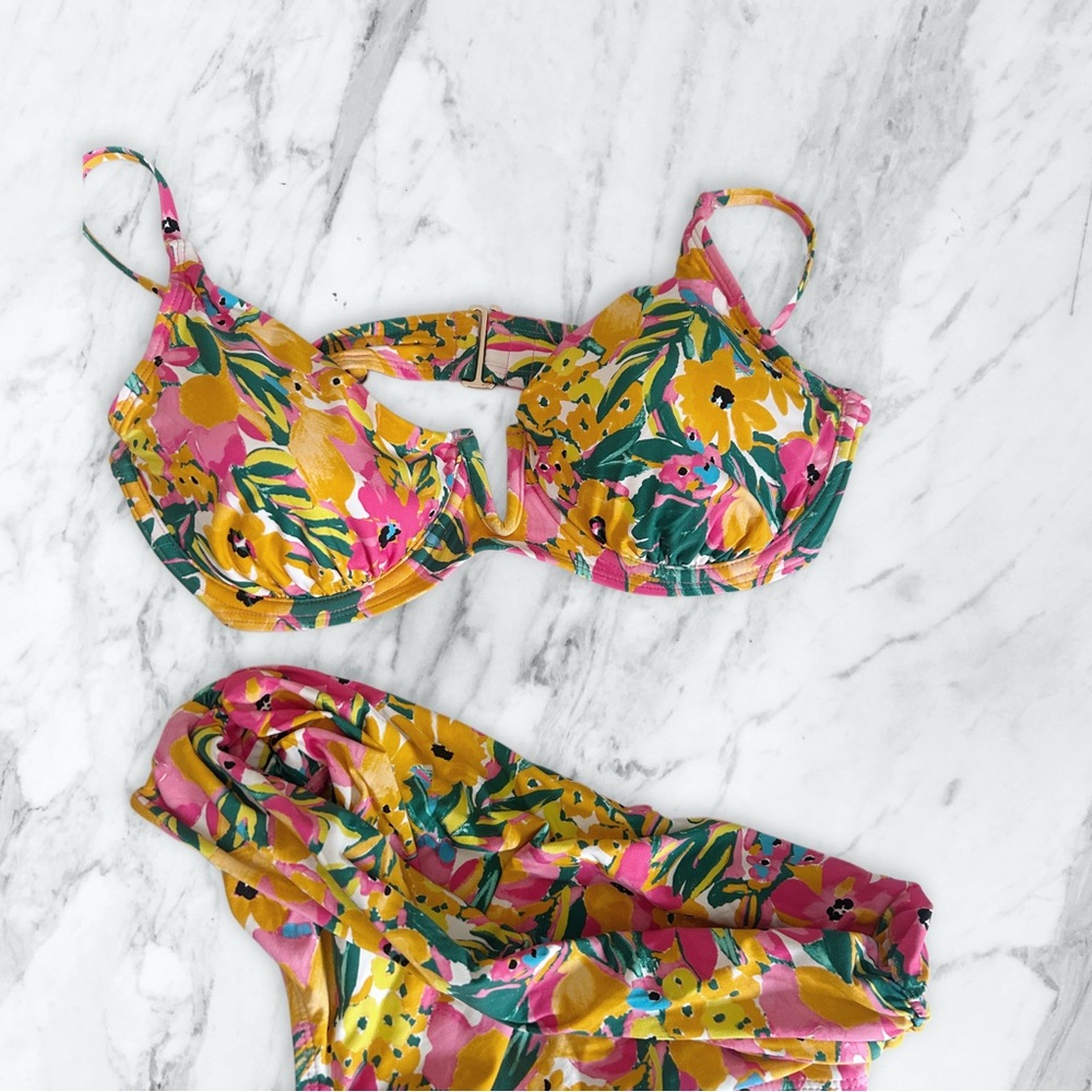 Anne Cole Multicolor Floral Swimwear